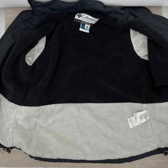 COLUMBIA Core Interchange Jacket Black Coat - Womens Size Small EUC - Picture 12 of 14